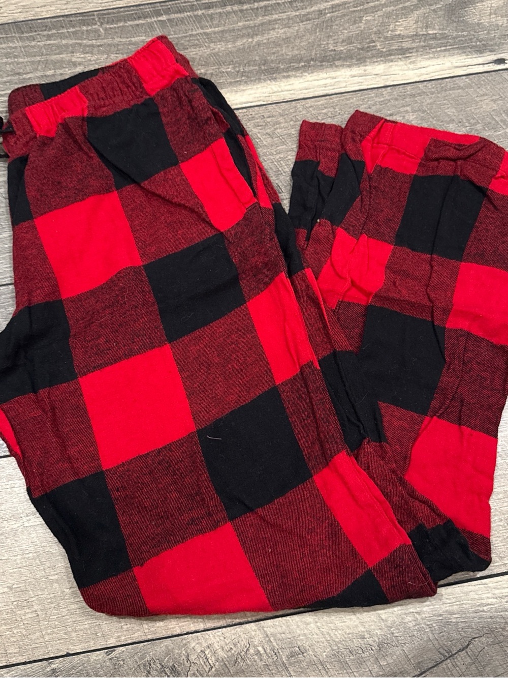 Red and Black Buffalo Plaid Pajama Pants